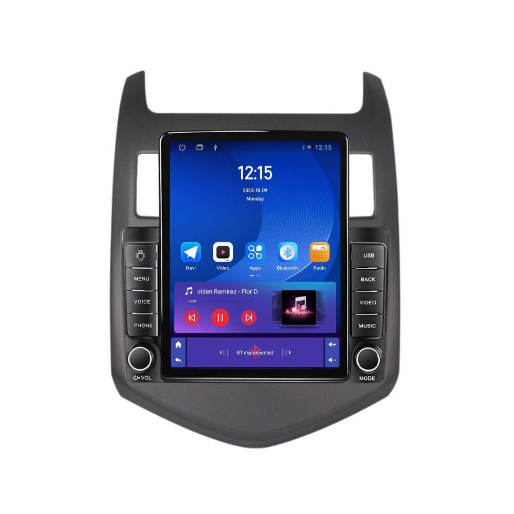 Navigatie dedicata cu Android Chevrolet Aveo 2011 - 2014, 1GB RAM, Radio GPS Dual Zone, Touchscreen IPS 9.7