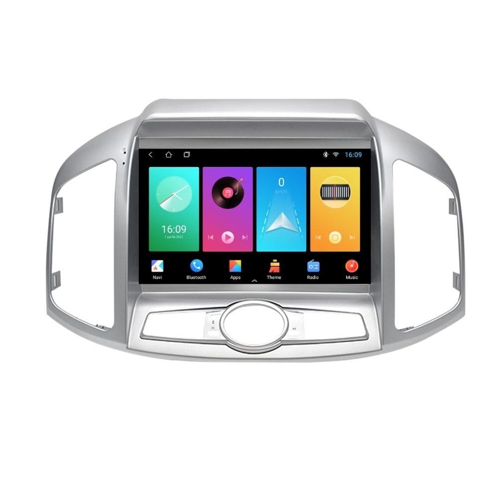 Navigatie dedicata cu Android Chevrolet Captiva 2011 - 2016, 1GB RAM, Radio GPS Dual Zone, Display HD IPS 9