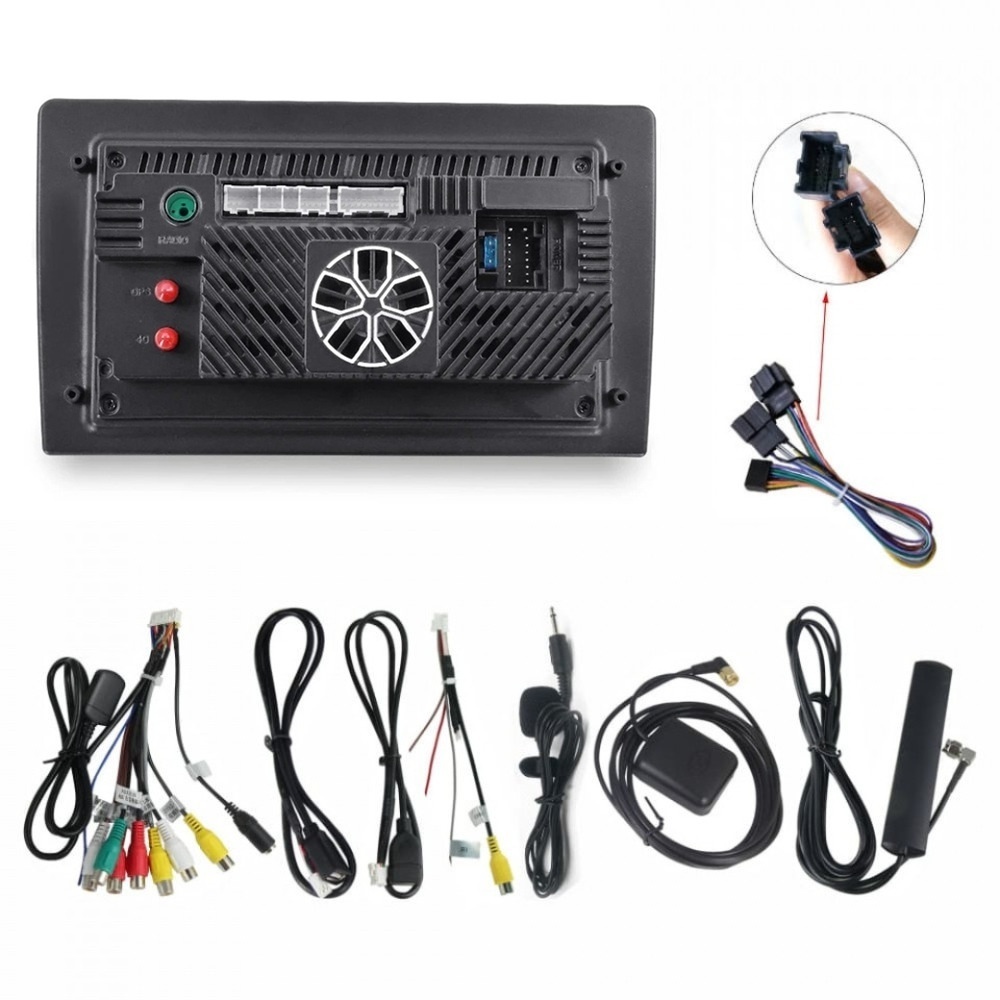 Navigatie dedicata cu Android Chevrolet Epica 2004 - 2012, 2GB RAM, Radio GPS Dual Zone, Display HD QLED 9" Touchscreen, Internet Wi-Fi si slot SIM 4G, Bluetooth, MirrorLink, USB - Imagine 5