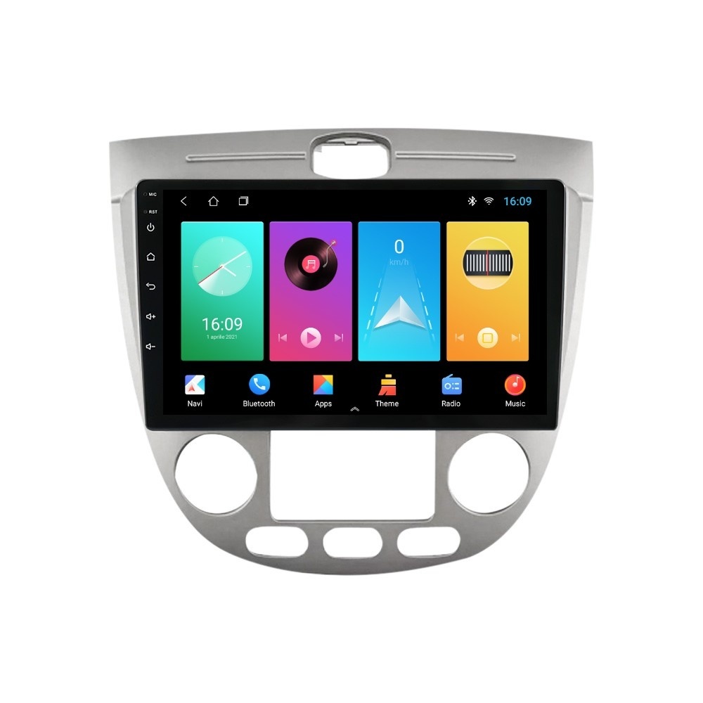 Navigatie dedicata cu Android Chevrolet Lacetti 2003 - 2010, 1GB RAM, Radio GPS Dual Zone, Display HD IPS 9