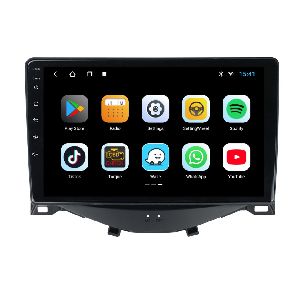 Navigatie dedicata cu Android Citroen C1 II 2014 - 2022, 2GB RAM, Radio GPS Dual Zone, Display HD IPS 9