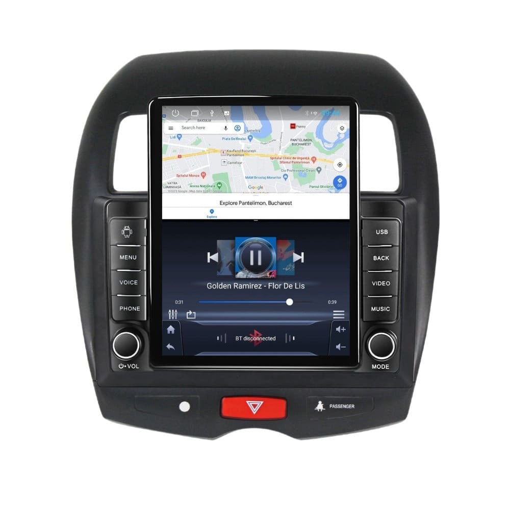 Navigatie dedicata cu Android Citroen C4 Aircross 2012 - 2017, 2GB RAM, Radio GPS Dual Zone, Touchscreen IPS 9.7