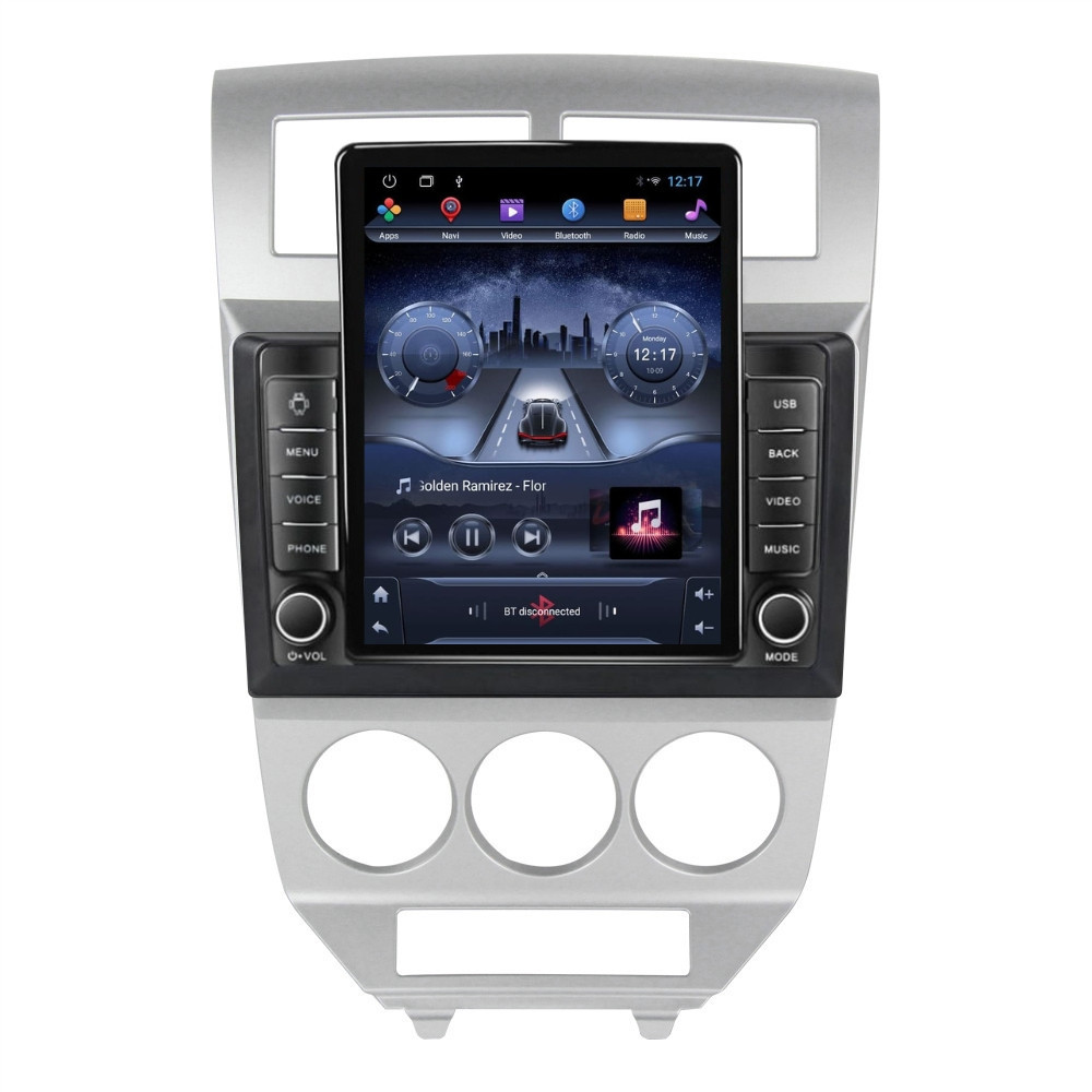 Navigatie dedicata cu Android Dodge Caliber 2006 - 2010, 1GB RAM, Radio GPS Dual Zone, Touchscreen IPS 9.7