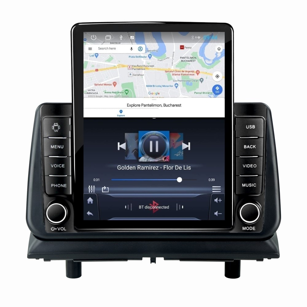 Navigatie dedicata cu Android Dodge Nitro 2006 - 2013, 1GB RAM, Radio GPS Dual Zone, Touchscreen IPS 9.7\'\' HD tip Tesla, Internet Wi-Fi, Bluetooth, MirrorLink, USB, Waze - 2 | YEO