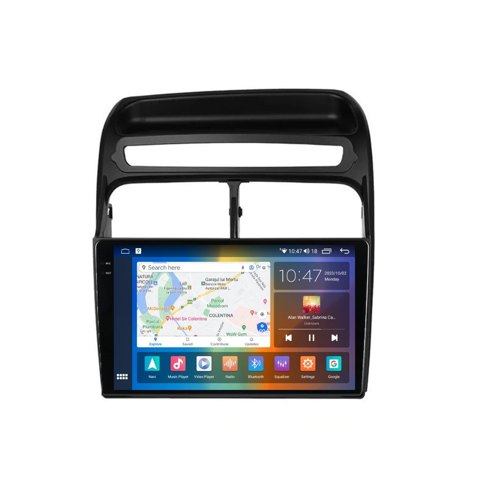 Navigatie dedicata cu Android Fiat Linea 2006 - 2012, 8GB RAM, Radio GPS Dual Zone, Display 2K QLED 9.5