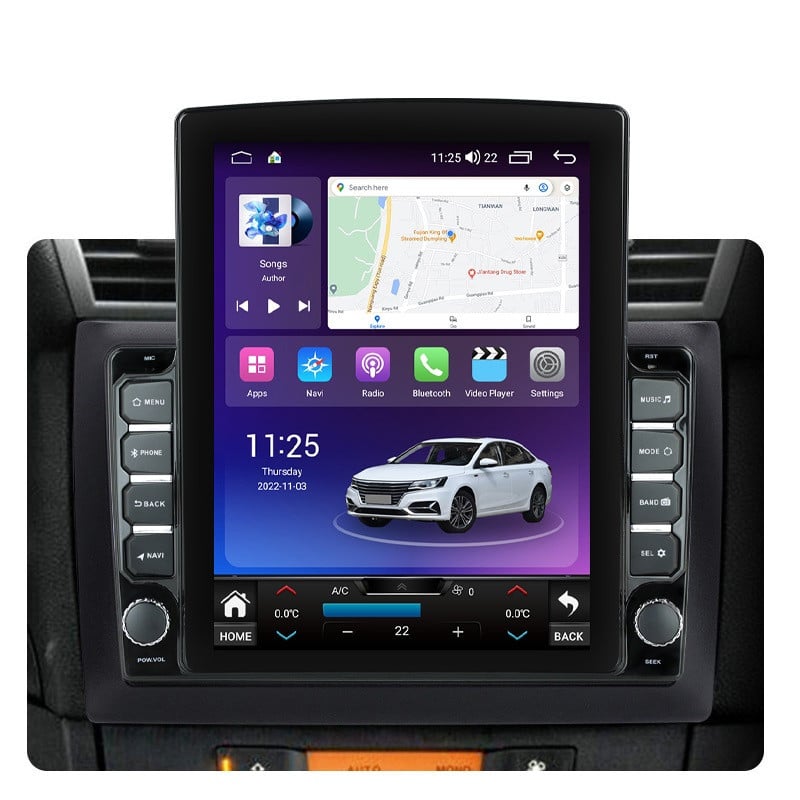 Navigatie dedicata cu Android Fiat Stilo 2001 - 2011, 8GB RAM, Radio GPS Dual Zone, Touchscreen IPS 9.7