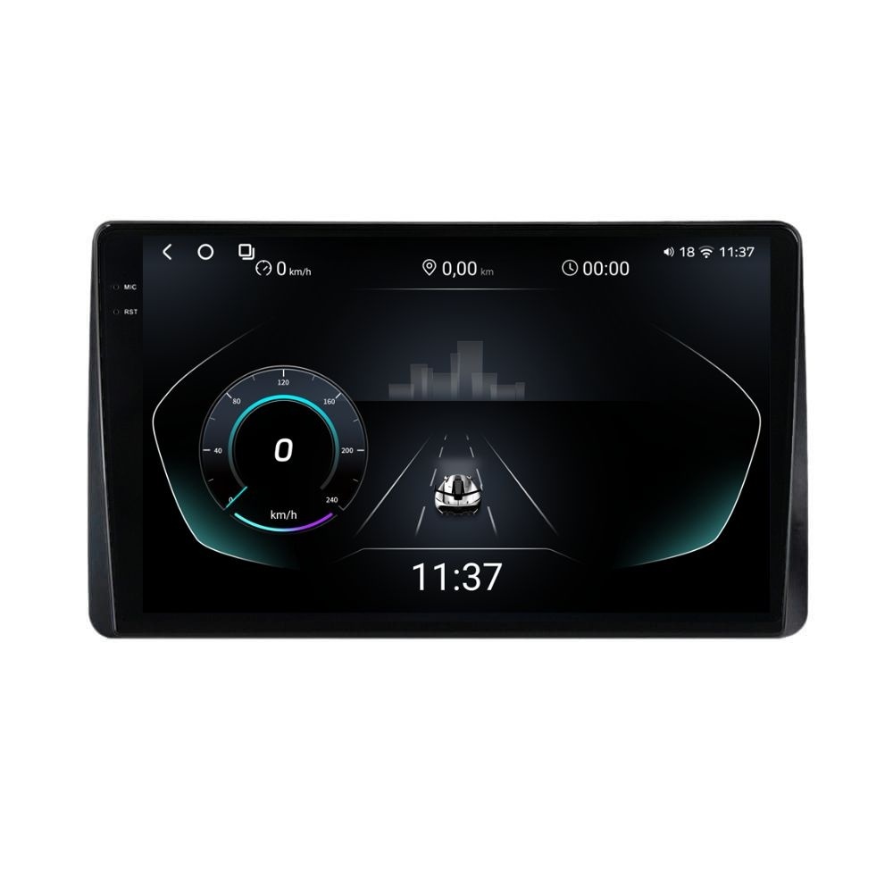 Navigatie dedicata cu Android Ford B-Max 2012 - 2018 fara ecran din fabrica, 12GB RAM, Radio GPS Dual Zone, Display 2K QLED 9.5
