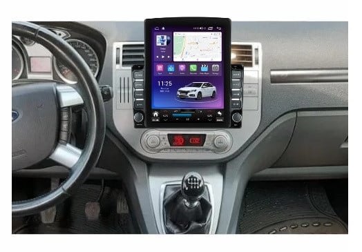 Navigatie dedicata cu Android Ford C-Max 2003 - 2010, 4GB RAM, Radio GPS Dual Zone, Touchscreen IPS 9.7