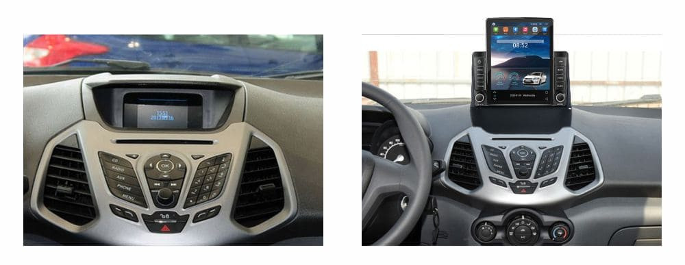 Navigatie dedicata cu Android Ford Ecosport 2012 - 2018, 2GB RAM, Radio GPS Dual Zone, Touchscreen IPS 9.7