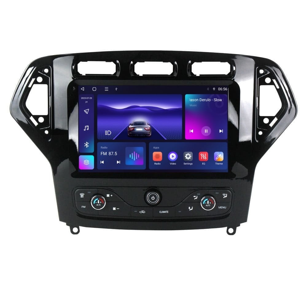 Navigatie dedicata cu Android Ford Mondeo IV 2007 - 2011 cu navigatie originala, 3GB RAM, Radio GPS Dual Zone, Display HD QLED 9