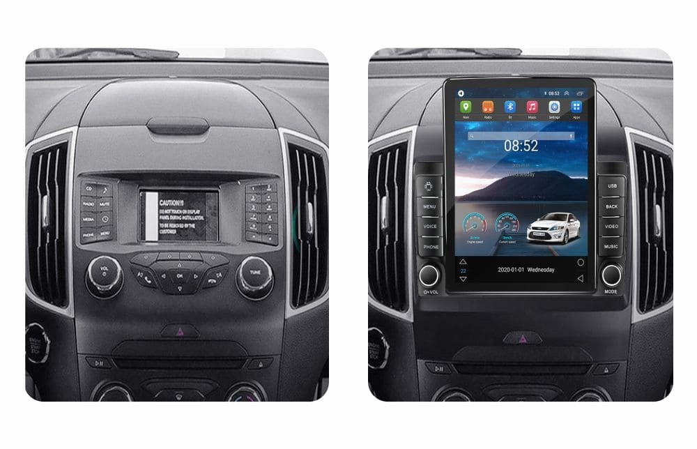 Navigatie dedicata cu Android Ford S-Max 2015 - 2023, 2GB RAM, Radio GPS Dual Zone, Touchscreen IPS 9.7