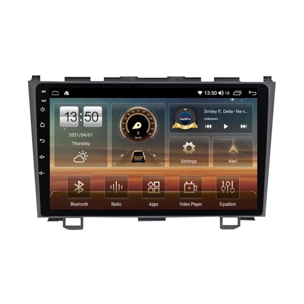 Navigatie dedicata cu Android Honda CR-V III 2006 - 2012, 2GB RAM, Radio GPS Dual Zone, Display HD QLED 9