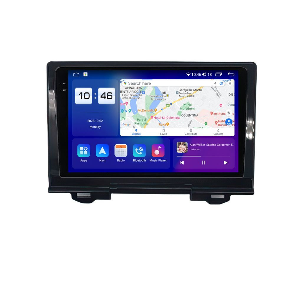 Navigatie dedicata cu Android Honda HR-V dupa 2021, 8GB RAM, Radio GPS Dual Zone, Display 2K QLED 9.5