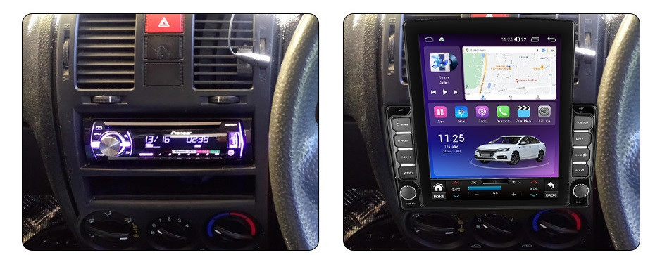 Navigatie dedicata cu Android Hyundai Getz 2001 - 2011, 8GB RAM, Radio GPS Dual Zone, Touchscreen IPS 9.7