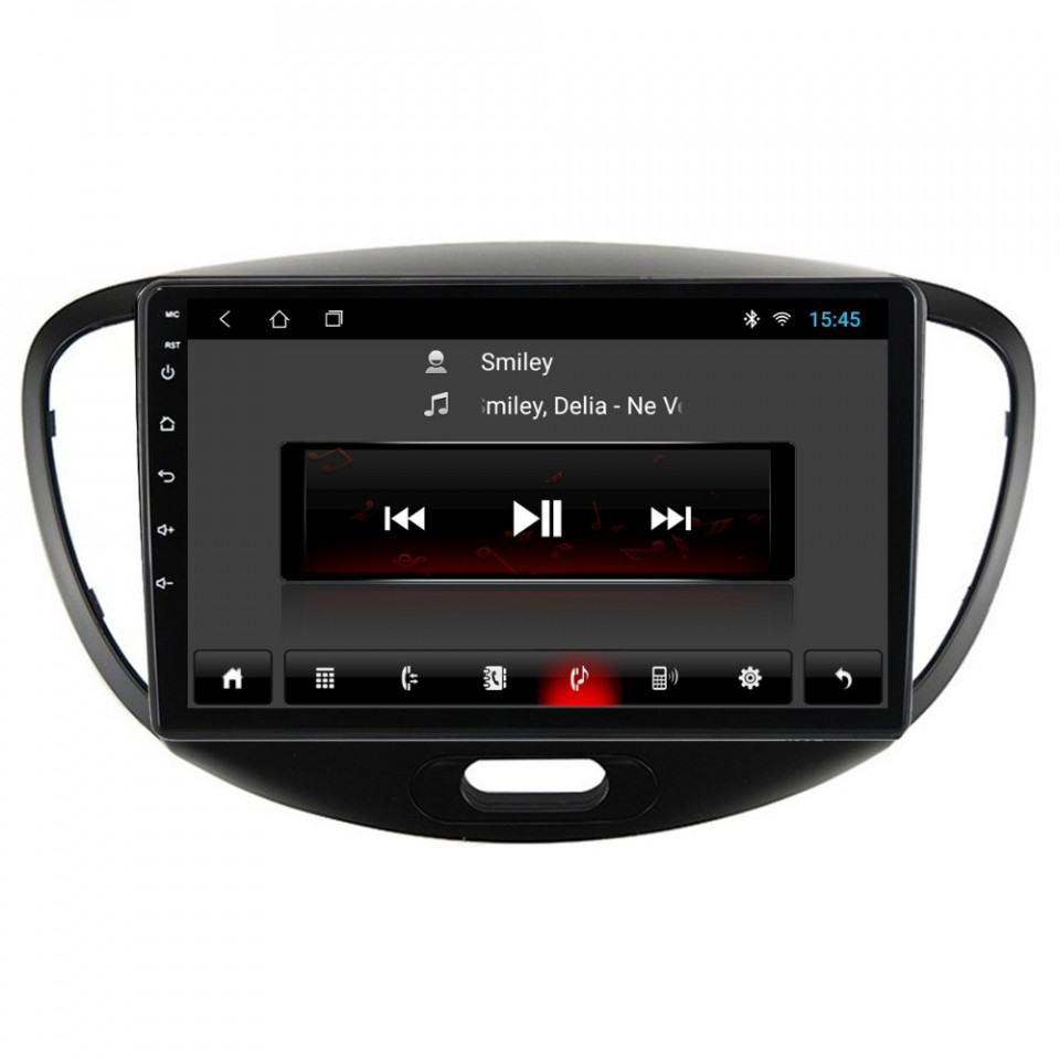 Navigatie dedicata cu Android Hyundai i10 2007 - 2013, 2GB RAM, Radio GPS Dual Zone, Display HD IPS 9