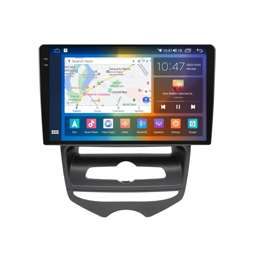 Navigatie dedicata cu Android Hyundai ix20 2010 - 2019, clima manuala, 8GB RAM, Radio GPS Dual Zone, Display 2K QLED 9.5