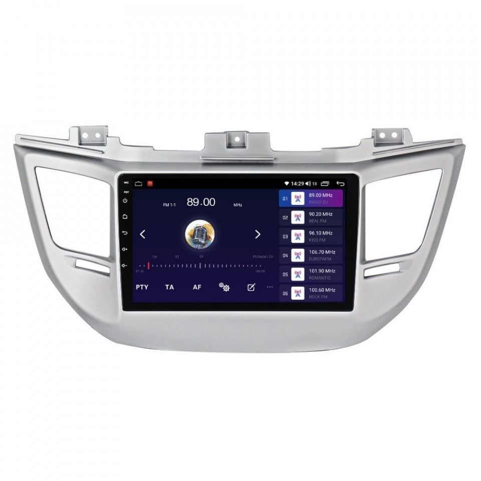 Navigatie dedicata cu Android Hyundai Tucson 2015 - 2018, 4GB RAM, Radio GPS Dual Zone, Display HD QLED 9