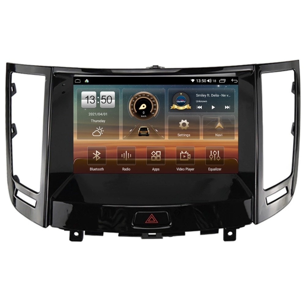 Navigatie dedicata cu Android Infiniti FX35 2008 - 2012, 2GB RAM, Radio GPS Dual Zone, Display HD QLED 9