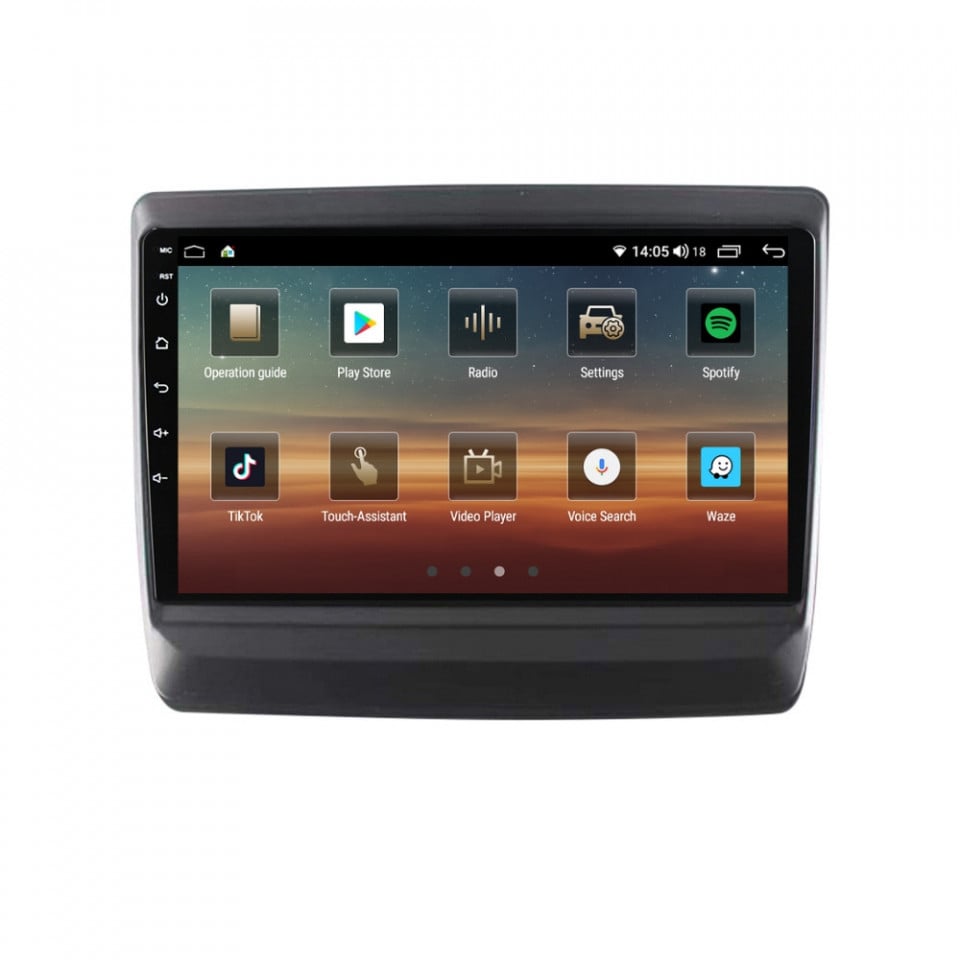 Navigatie dedicata cu Android Isuzu D-Max III dupa 2020, 8GB RAM, Radio GPS Dual Zone, Display HD QLED 9