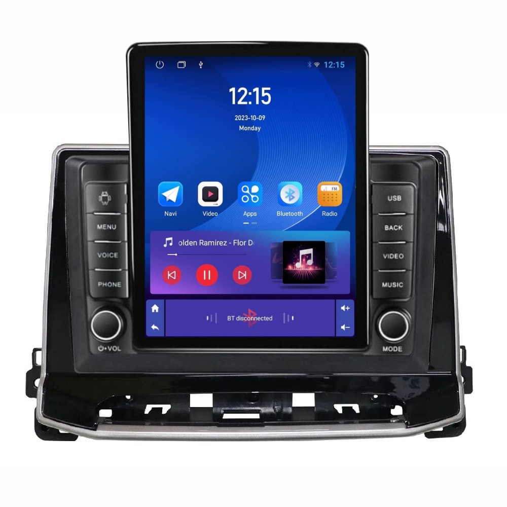 Navigatie dedicata cu Android Jeep Compass II dupa 2021, 2GB RAM, Radio GPS Dual Zone, Touchscreen IPS 9.7