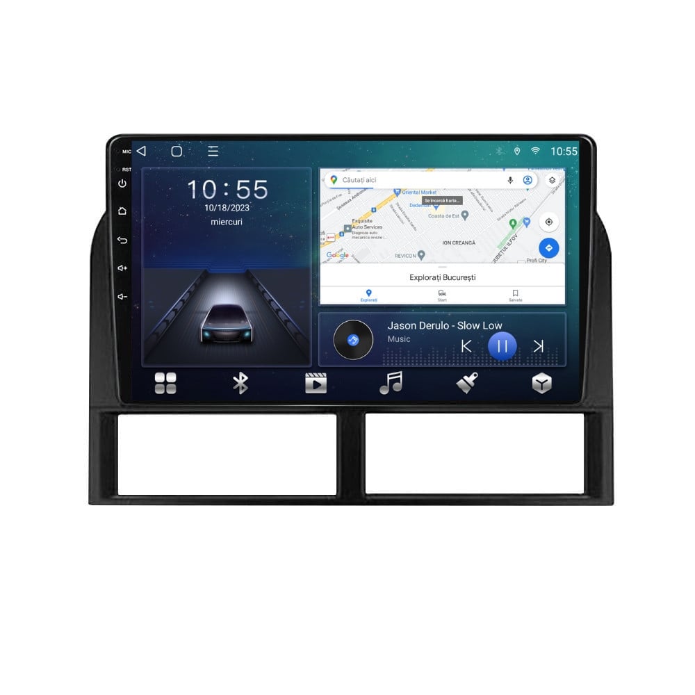 Navigatie dedicata cu Android Jeep Grand Cherokee II 1998 - 2005, 2GB RAM, Radio GPS Dual Zone, Display HD QLED 9