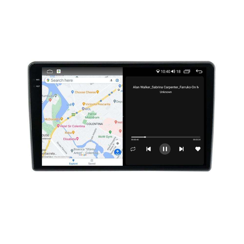 Navigatie dedicata cu Android Jeep Grand Cherokee III 2007 - 2011, 4GB RAM, Radio GPS Dual Zone, Display 2K QLED 10.36