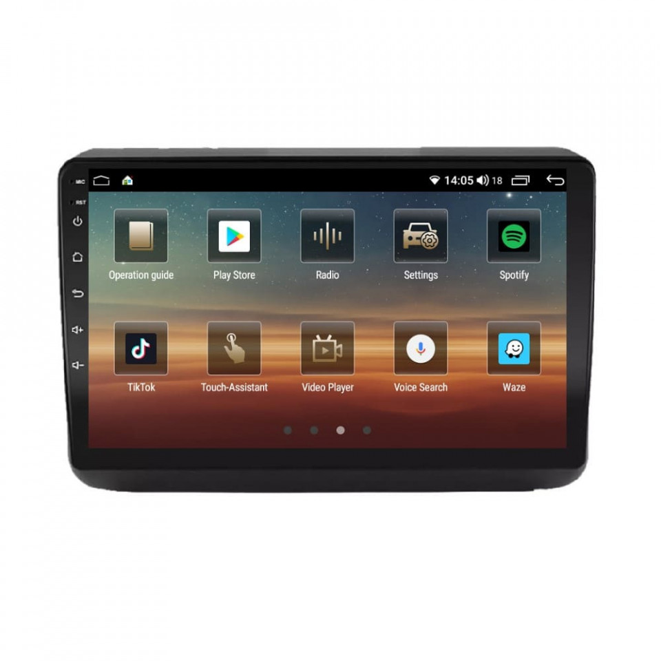 Navigatie dedicata cu Android Jeep Grand Cherokee IV 2014 - 2021, 8GB RAM, Radio GPS Dual Zone, Display HD QLED 9