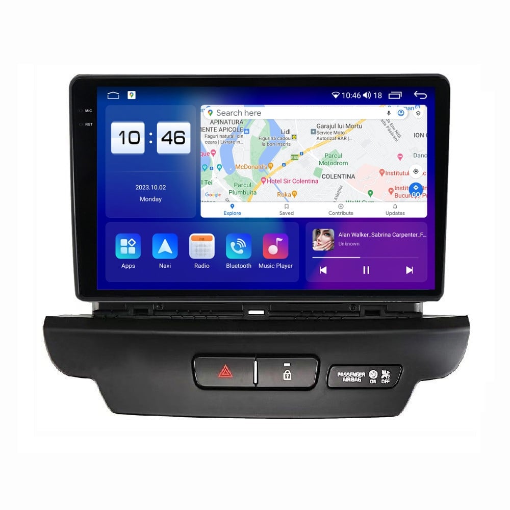 Navigatie dedicata cu Android KIA Ceed / ProCeed / XCeed 2018 - 2020, 8GB RAM, Radio GPS Dual Zone, Display 2K QLED 9.5