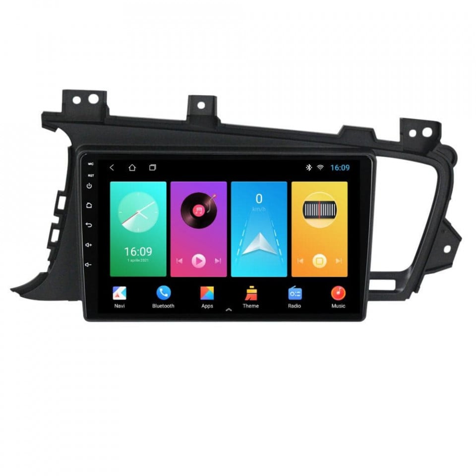 Navigatie dedicata cu Android Kia Optima I 2010 - 2015, 2GB RAM, Radio GPS Dual Zone, Display HD IPS 9