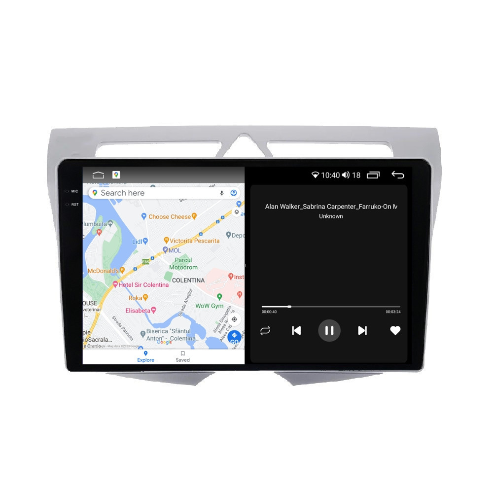 Navigatie dedicata cu Android Kia Picanto I 2007 - 2011, 8GB RAM, Radio GPS Dual Zone, Display 2K QLED 9.5