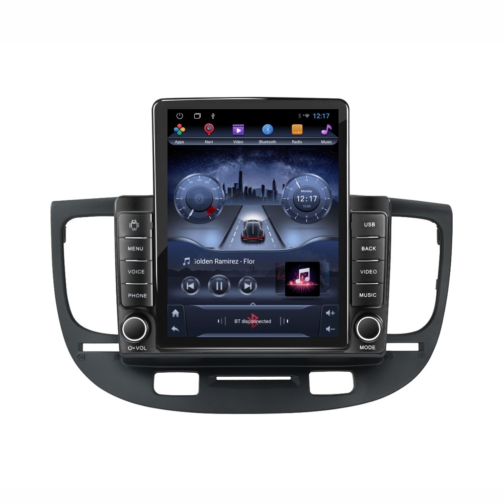 Navigatie dedicata cu Android Kia Rio II 2005 - 2011, 1GB RAM, Radio GPS Dual Zone, Touchscreen IPS 9.7