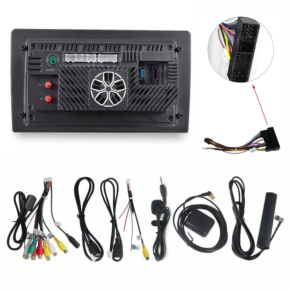 Navigatie dedicata cu Android Kia Rio III 2011 - 2014, 2GB RAM, Radio GPS Dual Zone, Display HD QLED 9" Touchscreen, Internet Wi-Fi si slot SIM 4G, Bluetooth, MirrorLink, USB - Imagine 5