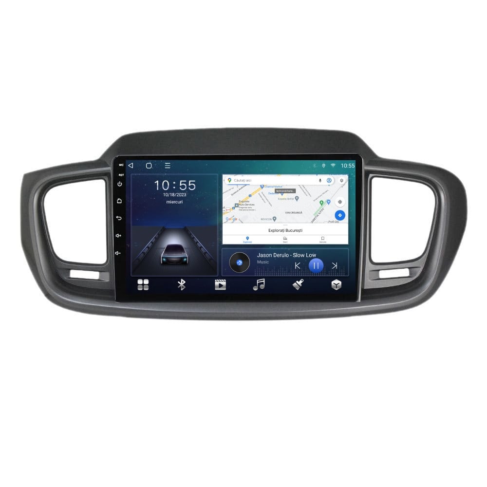 Navigatie dedicata cu Android KIA Sorento III 2015 - 2020, 2GB RAM, Radio GPS Dual Zone, Display HD QLED 10