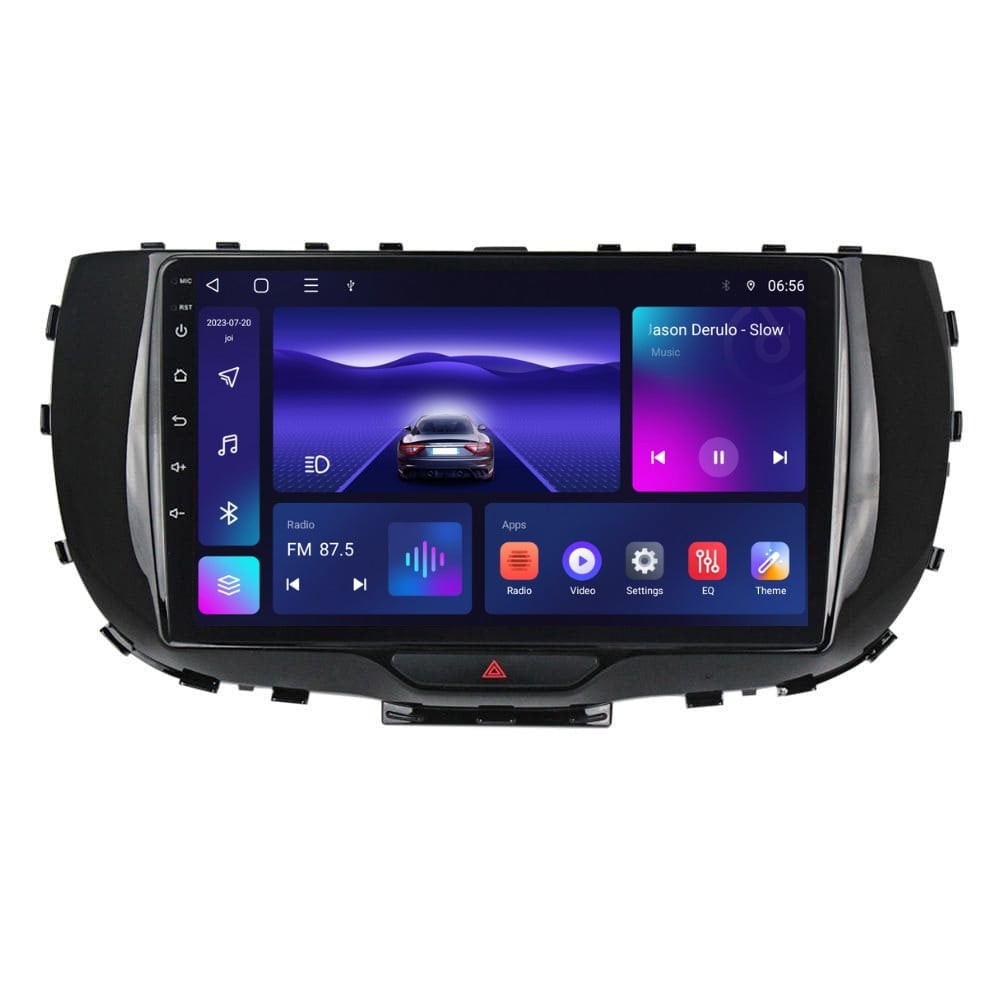 Navigatie dedicata cu Android Kia Soul dupa 2019, 3GB RAM, Radio GPS Dual Zone, Display HD QLED 9