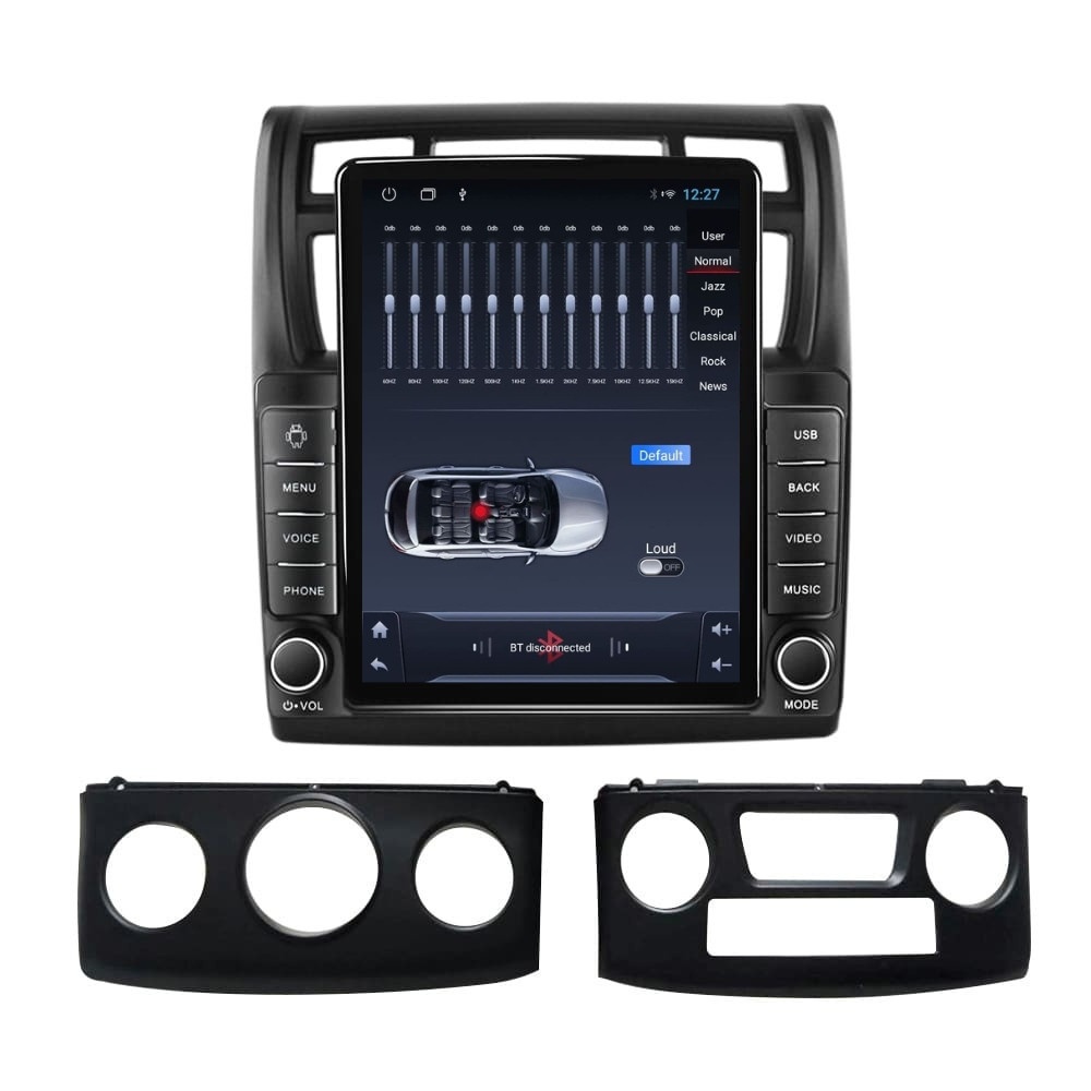 Navigatie dedicata cu Android KIA Sportage 2004 - 2010, 1GB RAM, Radio GPS Dual Zone, Touchscreen IPS 9.7" HD tip Tesla, Internet Wi-Fi, Bluetooth, MirrorLink, USB - Imagine 6