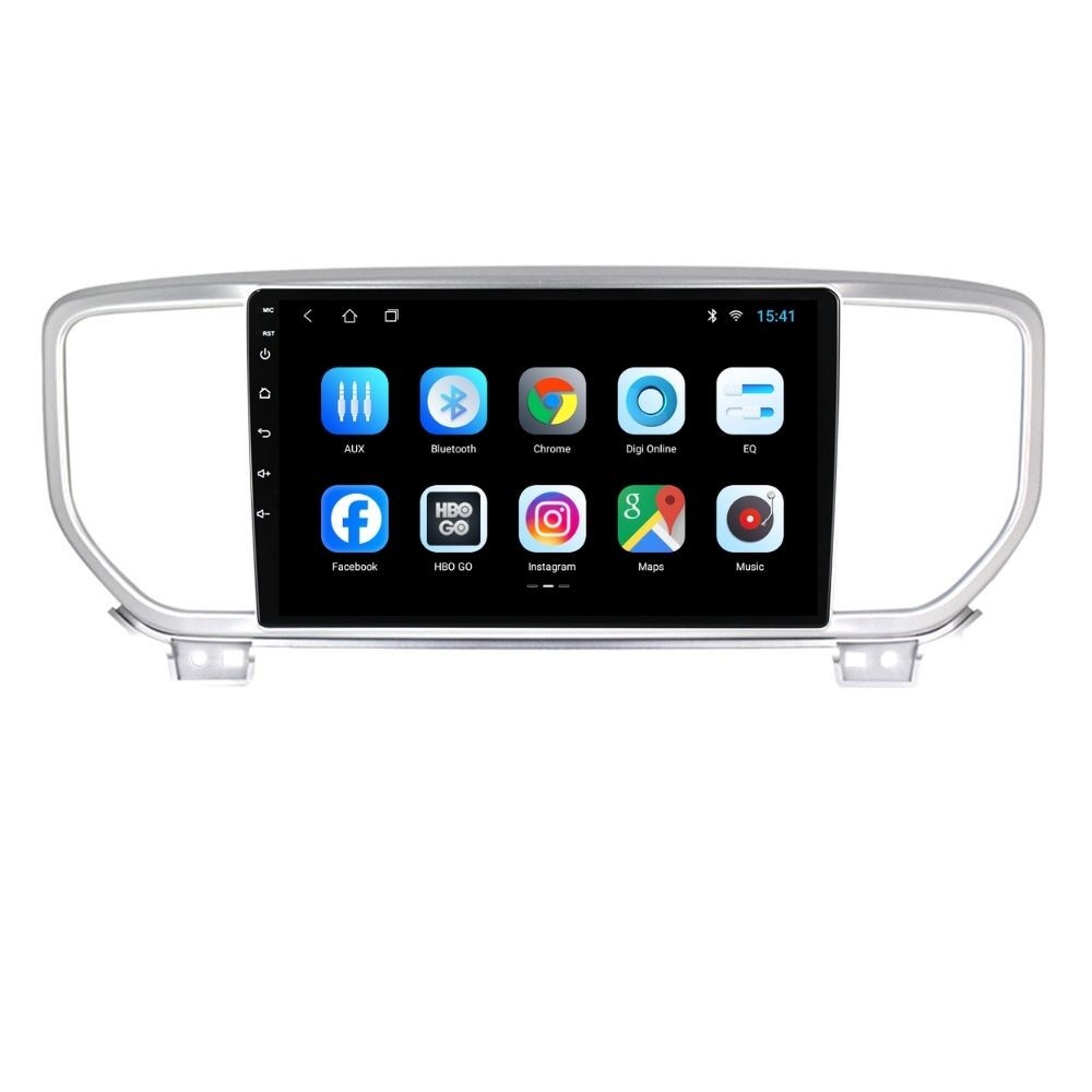 Navigatie dedicata cu Android Kia Sportage 2018 - 2021, 2GB RAM, Radio GPS Dual Zone, Display HD IPS 9" Touchscreen, Internet Wi-Fi, Bluetooth, MirrorLink, USB - Imagine 2