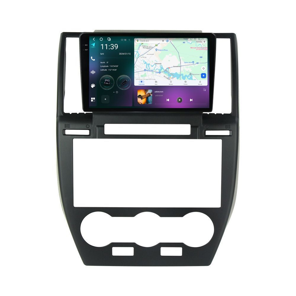 Navigatie dedicata cu Android Land Rover Freelander 2 2006 - 2012, 12GB RAM, Radio GPS Dual Zone, Display 2K QLED 9.5