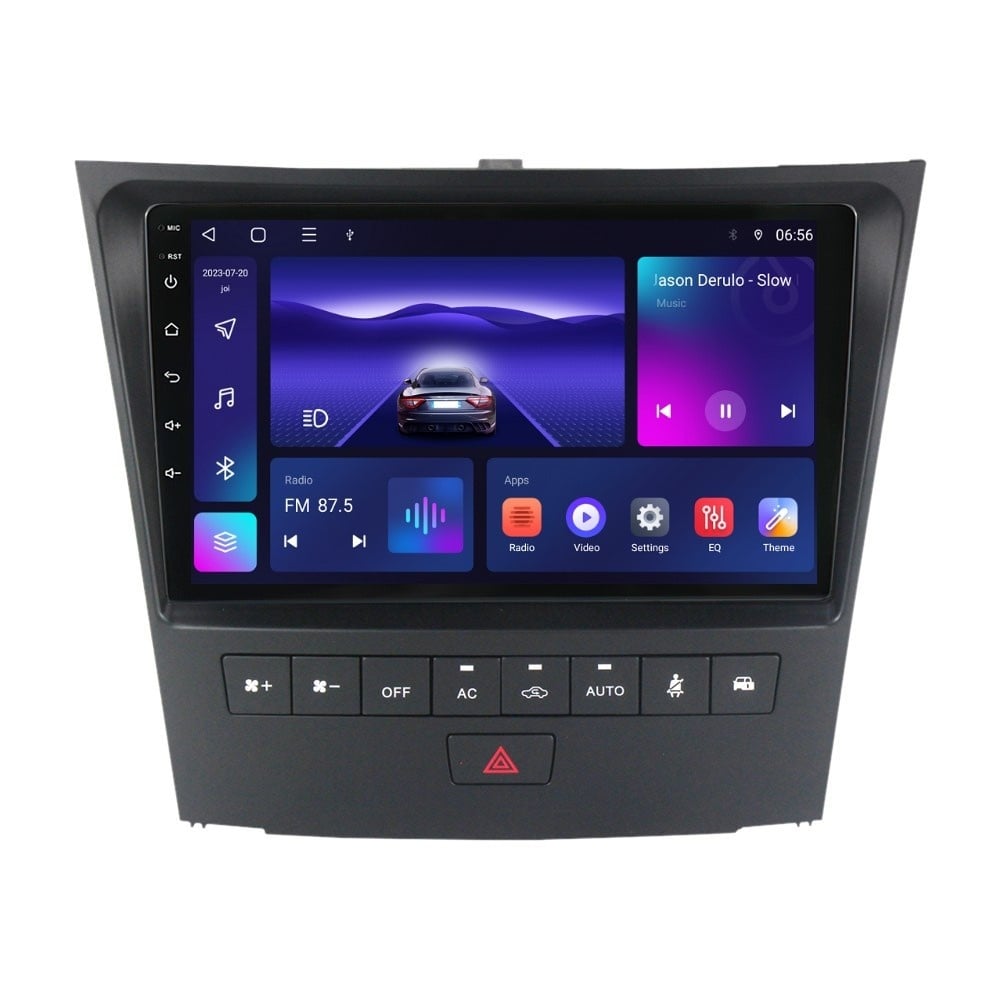 Navigatie dedicata cu Android Lexus GS 2005 - 2013, 2GB RAM, Radio GPS Dual Zone, Display HD QLED 9