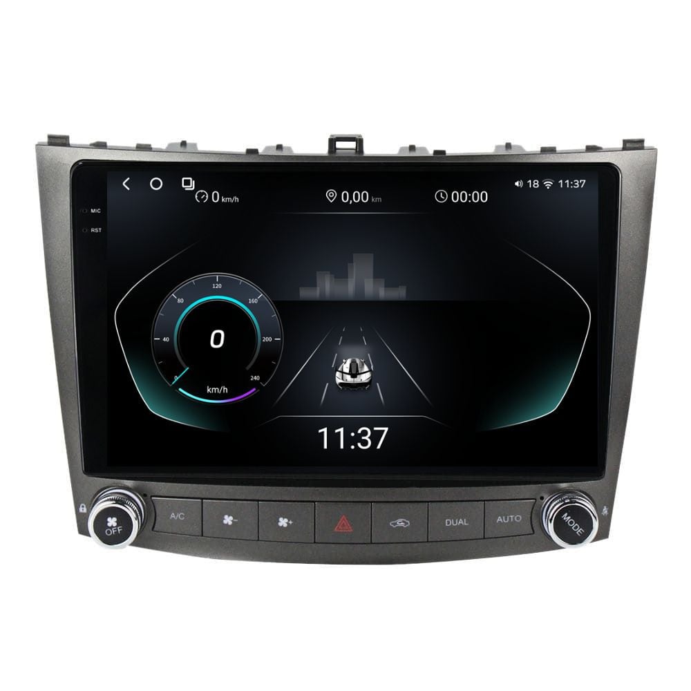 Navigatie dedicata cu Android Lexus IS 2005 - 2013, 12GB RAM, Radio GPS Dual Zone, Display 2K QLED 10.36