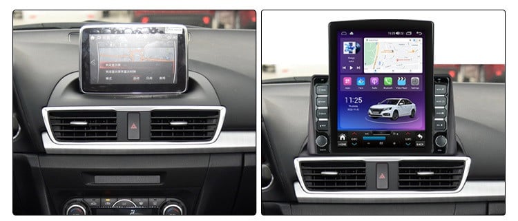 Navigatie dedicata cu Android Mazda 3 2013 - 2019, 4GB RAM, Radio GPS Dual Zone, Touchscreen IPS 9.7