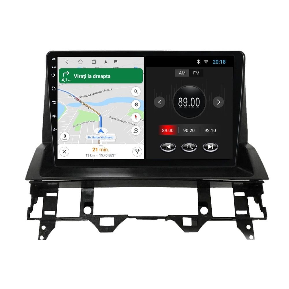 Navigatie dedicata cu Android Mazda 6 2002 - 2008, 1GB RAM, Radio GPS Dual Zone, Display HD IPS 10" Touchscreen, Internet Wi-Fi, Bluetooth, MirrorLink, USB - Imagine 8