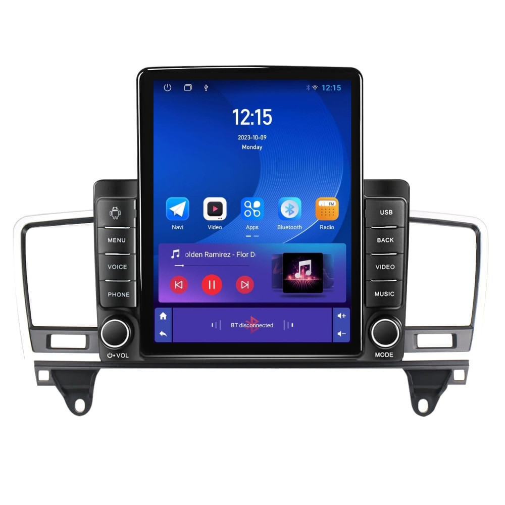 Navigatie dedicata cu Android Mercedes M-Class ML W166 2011 - 2015, 2GB RAM, Radio GPS Dual Zone, Touchscreen IPS 9.7