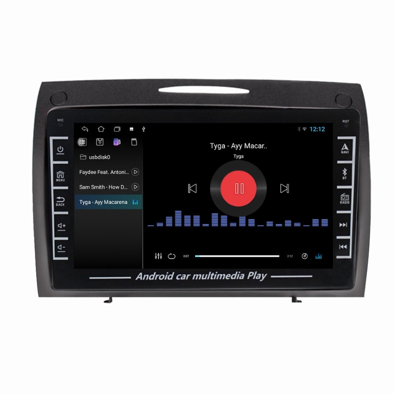 Navigatie dedicata cu Android Mercedes SLK R171 2004 - 2011, 1GB RAM, Radio GPS Dual Zone, Display HD IPS 8