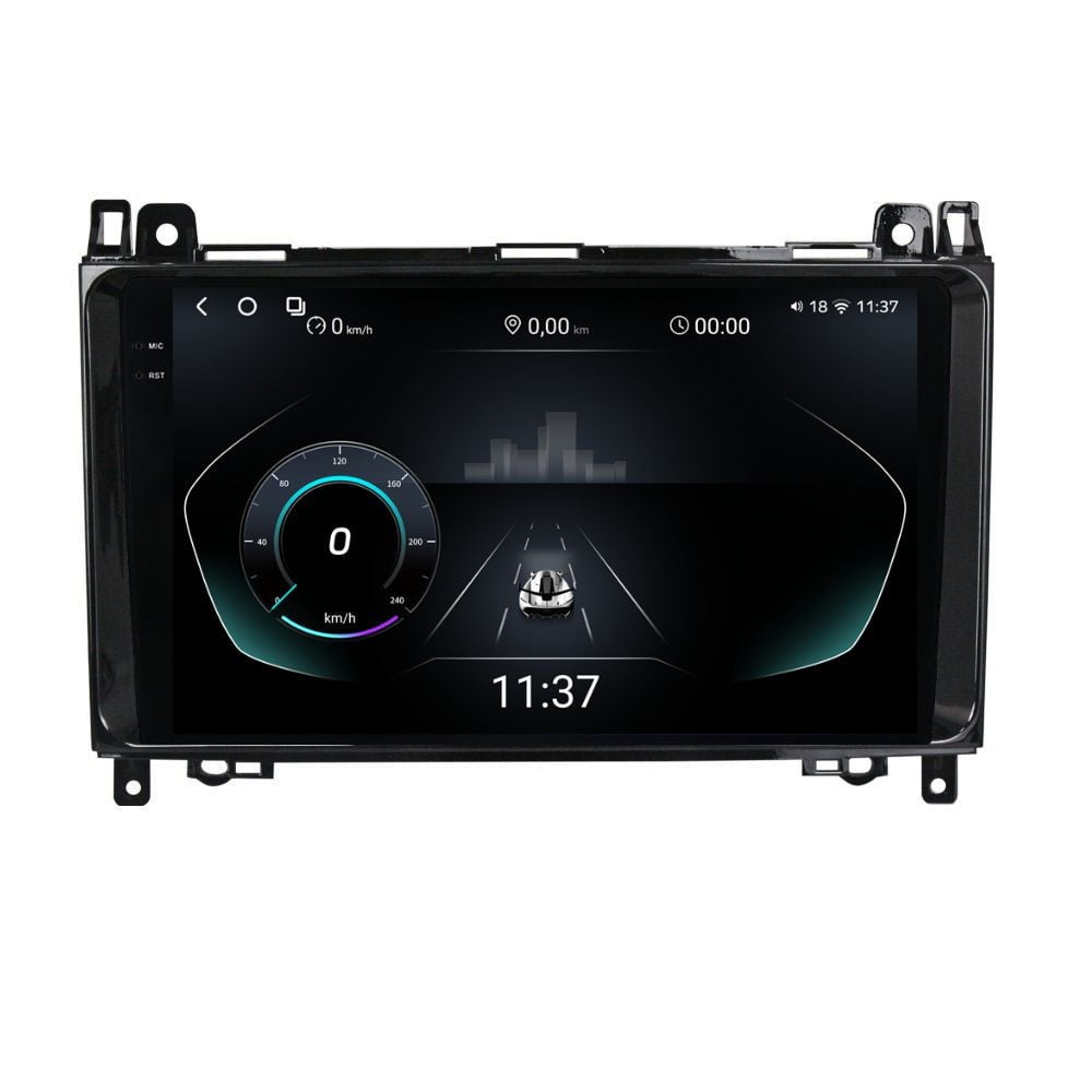 Navigatie dedicata cu Android Mercedes Sprinter 2006 - 2018, 12GB RAM, Radio GPS Dual Zone, Display 2K QLED 9.5