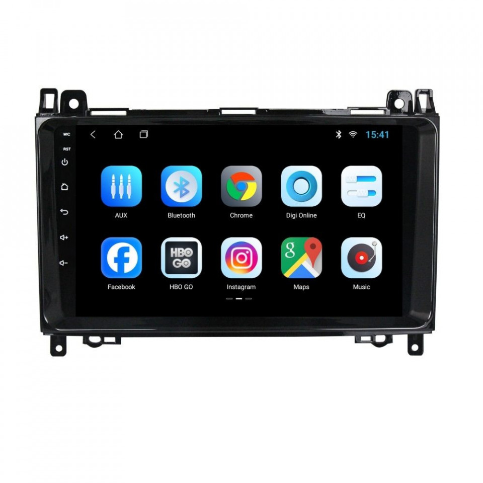 Navigatie dedicata cu Android Mercedes Sprinter 2006 - 2018, 1GB RAM, Radio GPS Dual Zone, Display HD IPS 9