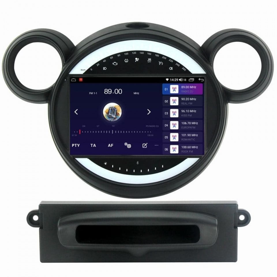 Navigatie dedicata cu Android Mini Countryman / Paceman (R60, R61) 2010 - 2017, 6GB RAM, Radio GPS Dual Zone, Display HD QLED 9