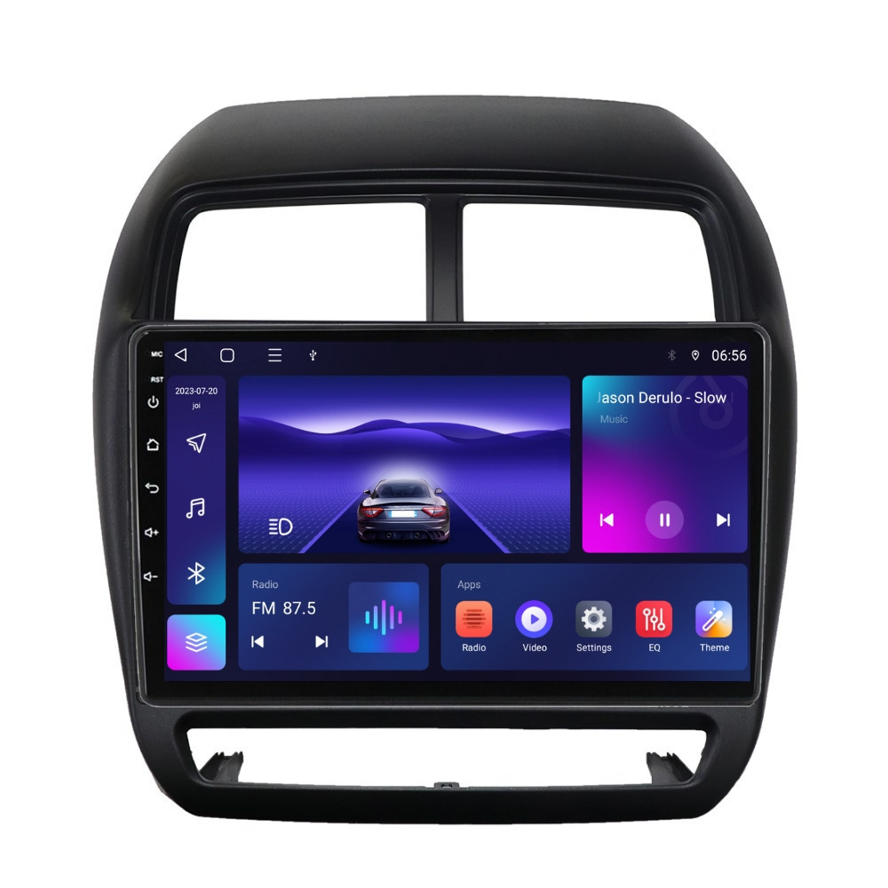 Navigatie dedicata cu Android Mitsubishi ASX 2016 - 2019, 2GB RAM, Radio GPS Dual Zone, Display HD QLED 9