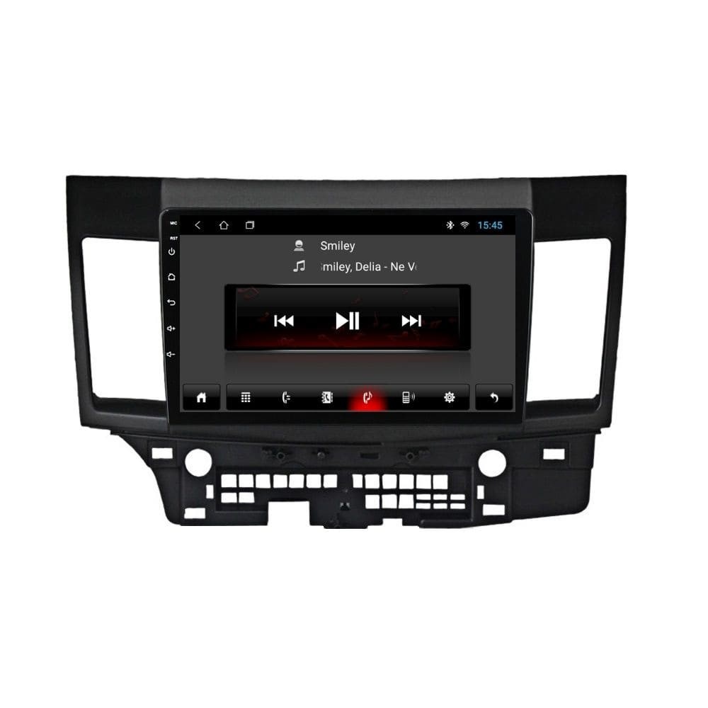 Navigatie dedicata cu Android Mitsubishi Lancer dupa 2007, 1GB RAM, Radio GPS Dual Zone, Display HD IPS 10" Touchscreen, Internet Wi-Fi, Bluetooth, MirrorLink, USB - Imagine 4
