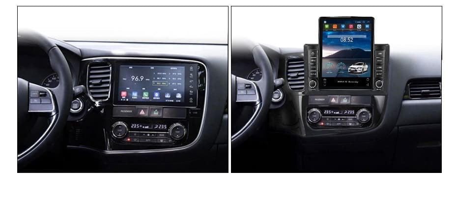 Navigatie dedicata cu Android Mitsubishi Outlander III 2012 - 2019, 1GB RAM, Radio GPS Dual Zone, Touchscreen IPS 9.7