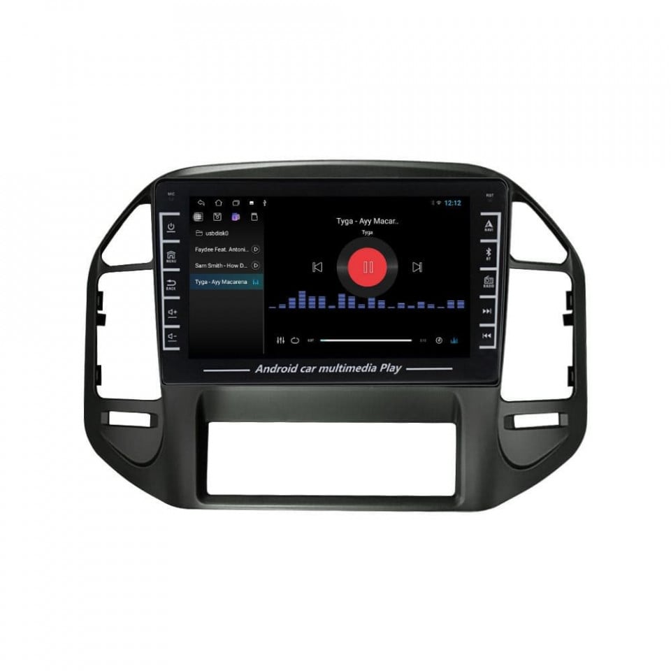 Navigatie dedicata cu Android Mitsubishi Pajero III 2001 - 2006, 1GB RAM, Radio GPS Dual Zone, Display HD IPS 8